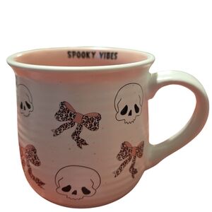 Spooky Vibes Skull Mug (NEW)